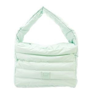 NWT Rains Loop Shopper Mini Bag/Purse Color Mineral Puffer Zipper Inside Pocket